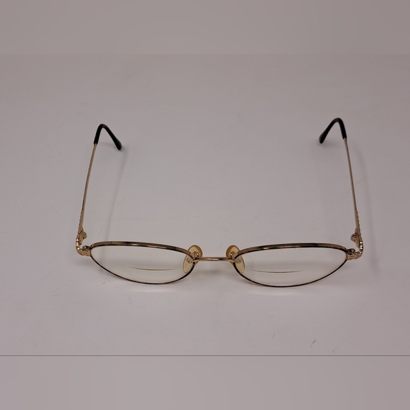 Yves Saint Laurent Women's Glasses Gold Metal Havana Frames 4084 Y119 52-19-130 - Picture 6 of 16